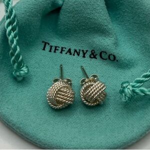 Authentic Tiffany & Co. Somerset Love Knot Earrings